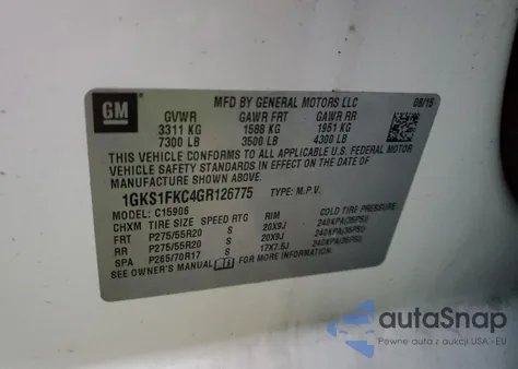 1GKS1FKC4GR126775